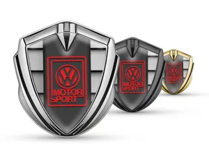 VW Badge Self Adhesive High-End Design Drift Style